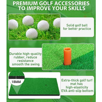 10x7ft Golf Practice Net Perfect for Home and Outdoors