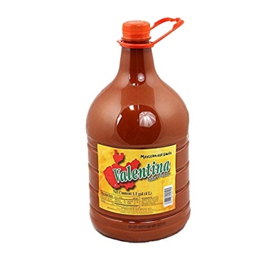 Valentina Mexican Hot Chile Sauce Picante Salsa 4 Liters - Perfect for Snacks and Meals!