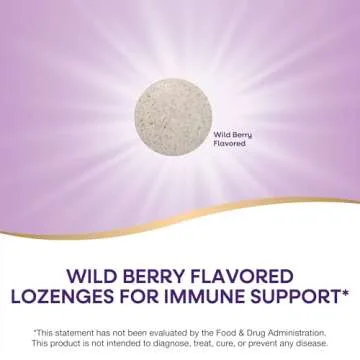 Nature's Way Zinc Lozenges for Immune Support and Defense