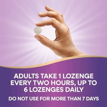 Nature's Way Zinc Lozenges with Vitamin C & Echinacea, Immune Support*, 23 mg of Zinc & 100 mg of Vitamin C per Serving, Wild Berry Flavored, 60 Lozenges (Packaging May Vary)