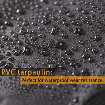 CZC AUTO Waterproof Hitch Cargo Carrier Bag - 20 cu ft