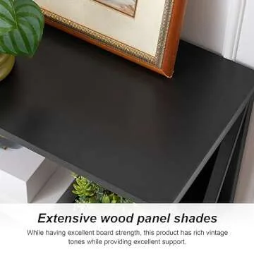 Stylish 6-Tier HOMISSUE Tall Bookshelf for Home & Office