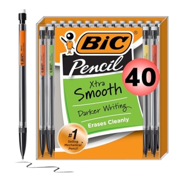 BIC Xtra Smooth Mechanical Pencils, 40-Count Set