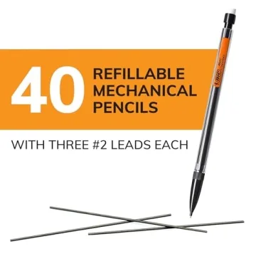 BIC Xtra Smooth Mechanical Pencils, 40-Count Set