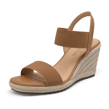 Stylish DREAM PAIRS Espadrille Wedge Sandals for Summer