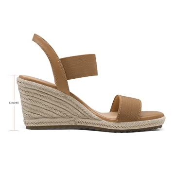 Stylish DREAM PAIRS Espadrille Wedge Sandals for Summer