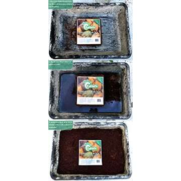 Hydro Crunch CB801-2PK Coco Block 2-Pack Soiless Growing Media, Brown