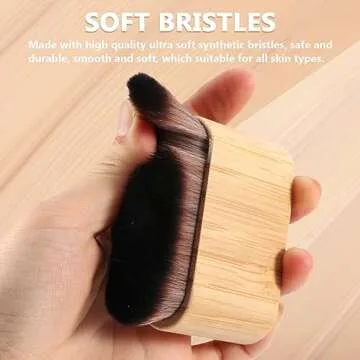 Practical Kabuki Tanning Brush for Flawless Tan