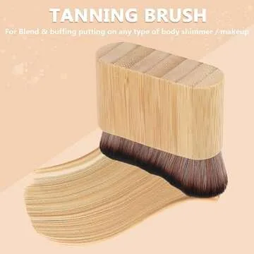 Practical Kabuki Tanning Brush for Flawless Tan