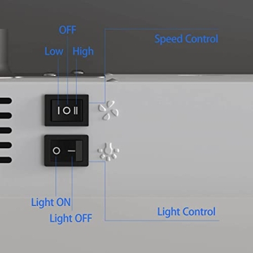 SNDOAS 30" Under Cabinet Range Hood with LED Light