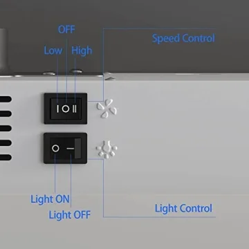 SNDOAS 30" Under Cabinet Range Hood with LED Light