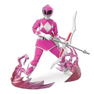 Power Rangers Lightning Collection Mighty Morphin Pink Ranger 6-Inch Action Figure - Perfect for All...