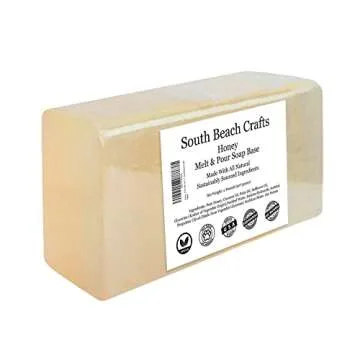 Honey - 2 Lbs Melt and Pour Soap Base - South Beach Crafts
