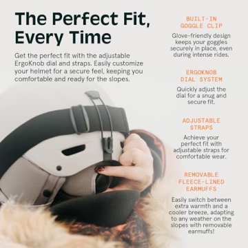 Retrospec Zephyr Ski Helmet Adjustable Fit Breathable Vents