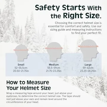 Retrospec Zephyr Ski Helmet Adjustable Fit Breathable Vents