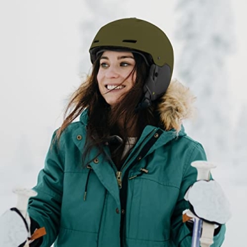 Retrospec Zephyr Ski Helmet Adjustable Fit Breathable Vents