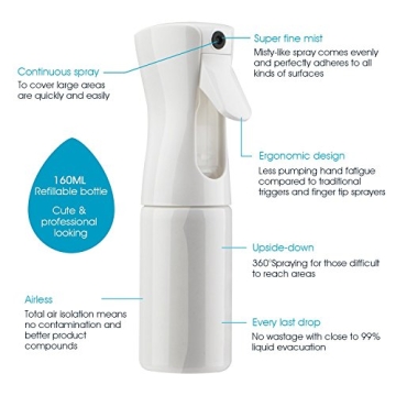 Segbeauty Empty Spray Bottle for Hair and Plant Care