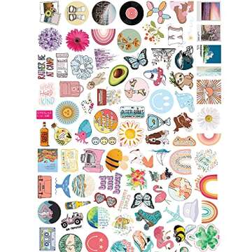 400 PCS Water Bottle Stickers for HydroFlask & Kids