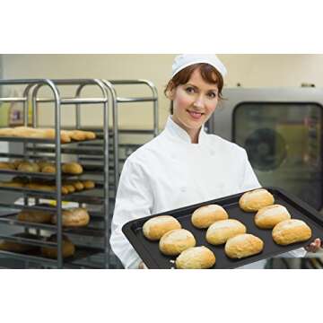 ChefLand 10-Pc. Nonstick Bakeware Set |Premium Baking Sheets, Baking Pans, Roasting Pan, Pizza Pan, Crisper Pan, Cake Pans & More | Durable Carbon Steel Baking Set | Prime Housewarming & Wedding Gift