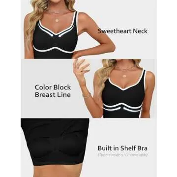 Stylish Blooming Jelly Women's Sweetheart Neck Tank Tops