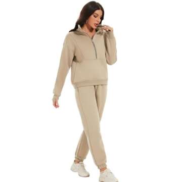 COZYPOIN Women's Sweatsuit Sets - Style and Comfort