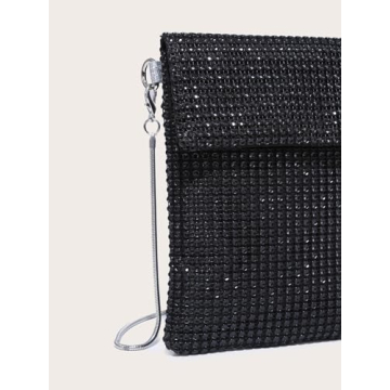 Chic Verdusa Glitter Evening Crossbody Bag for Events