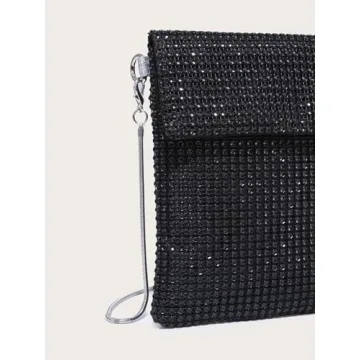 Chic Verdusa Glitter Evening Crossbody Bag for Events