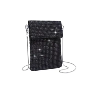 Chic Verdusa Glitter Evening Crossbody Bag for Events