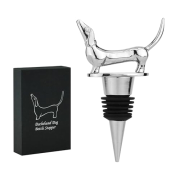 Charming Dachshund Wine Stopper Gift for Dog Lovers