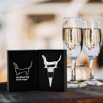 Charming Dachshund Wine Stopper Gift for Dog Lovers