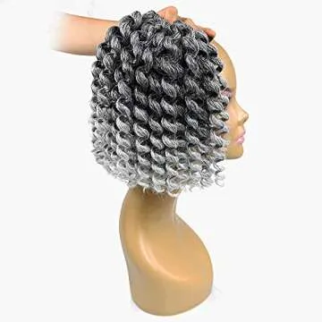 Jamaican Bounce Crochet Hair Extensions for Natural Curls