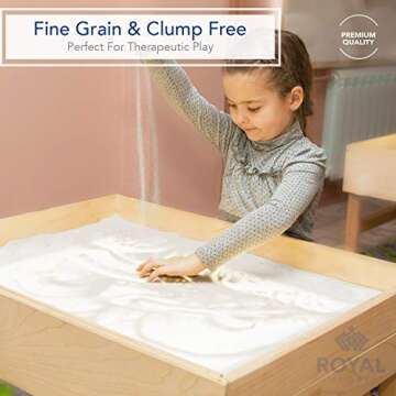 Royal Imports Decorative Beach Sand for Play Sand, Sensory Toy Vase Filler, Wedding, Home Decor, Art...