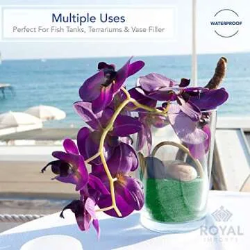 Royal Imports Decorative Beach Sand for Play Sand, Sensory Toy Vase Filler, Wedding, Home Decor, Arts & Crafts, Fire Pit, Fireplace, Pet Tank Habitat - 4.5 LBS, White