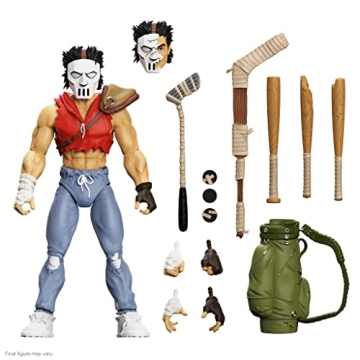 Casey Jones Super7 TMNT Action Figure with Accessories