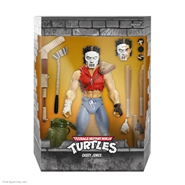 Casey Jones Super7 TMNT Action Figure with Accessories