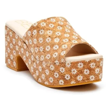 Stylish Matisse Terry Daisy Cork Shoes for Comfortable Wear