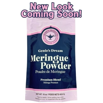 Genie's Dream Premium Meringue Powder for Royal Icing