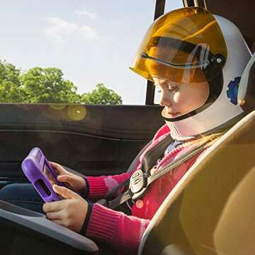 Fire 7 Kids Edition Tablet (Purple) + Toy Story Headphones (Forky)