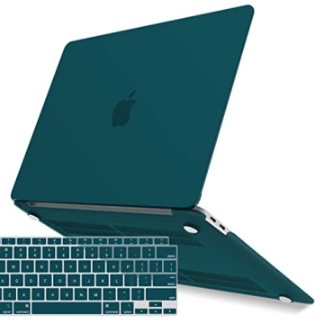 IBENZER Compatible with New MacBook Air 13 inch Case - Quezhal Green