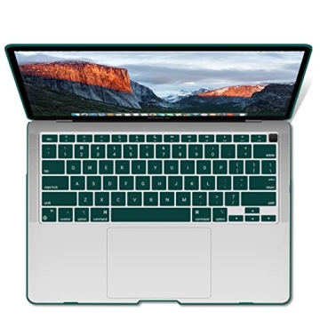 Durable IBENZER MacBook Air Case in Quezhal Green