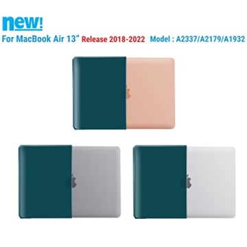 Durable IBENZER MacBook Air Case in Quezhal Green