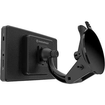 Rand McNally TND 750 7-inch GPS Truck Navigator with Built-in Dash Cam, Easy-to-Read Display and Custom Truck Routing (Renewed)