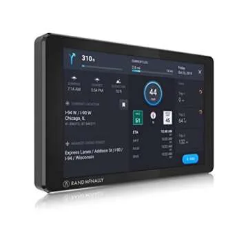 Rand McNally TND 750 Truck GPS with Dash Cam