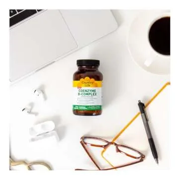 Country Life, Coenzyme B-Complex Vitamin, Support Energy and Metabolism, Daily Supplement, 120 ct