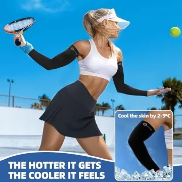 BHYTAKI Arm Sleeves - Compression, UV Protection, & Comfort