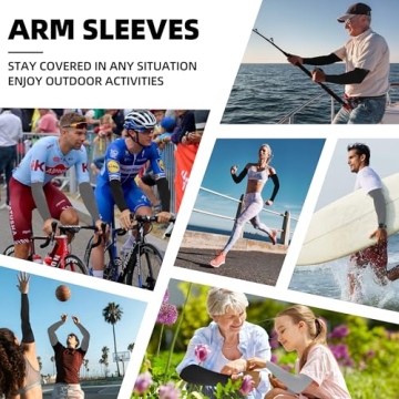 BHYTAKI Arm Sleeves - Compression, UV Protection, & Comfort