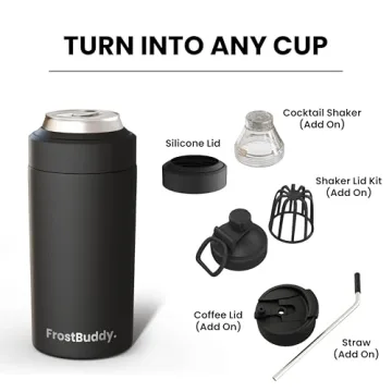 Frost Buddy Universal Can Cooler - Fits All Can Sizes