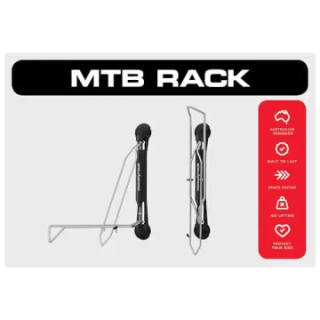 Steadyrack Bike Rack for Easy Wall-Mounted Storage