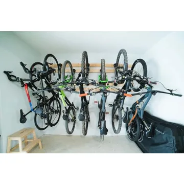 Steadyrack Bike Rack for Easy Wall-Mounted Storage