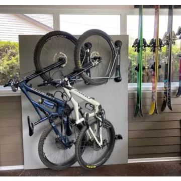 Steadyrack Bike Rack for Easy Wall-Mounted Storage
